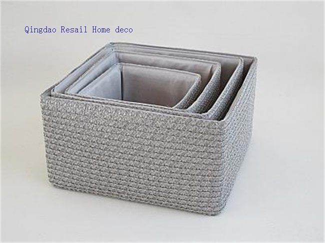 square PP storage box